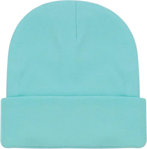 Miniatura 4 de ToBeInStyle Paquete de 3, 5 o 6 gorros cómodos de algodón de doble capa para bebés recién nacidos