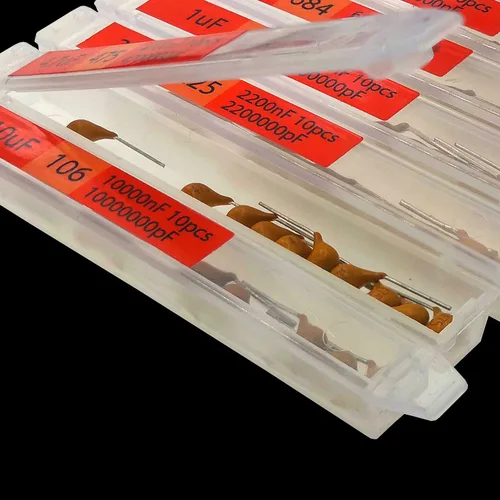 Miniatura 4 de EEEEE 30 Valor 300 piezas multicapa monolítico de cerámica kit surtido 10pf-10uF tapa de caja individual pf nf uf (300 piezas)