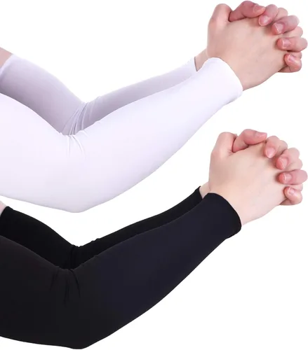 Miniatura 3 de Mudder 8 Pairs UV Sun Protection Cooling Arm Sleeves for Men Women Youth Silk Compression Arm Cover Breathable Outdoors