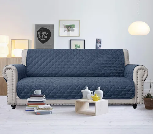 Miniatura 6 de CHHKON Funda impermeable y antideslizante para sillón reclinable que se mantiene en su lugar, cubierta de sofá para perros, protector de muebles