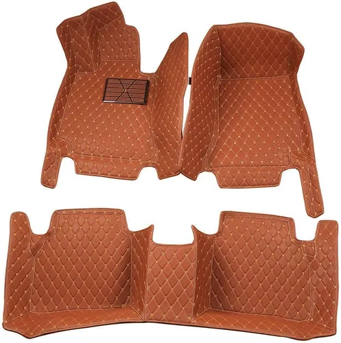 Miniatura 19 de Compatible con Porsche Macan (modelo de combustible), alfombrilla de maletero + protector de asiento trasero + cubierta de lados altos, alfombrilla