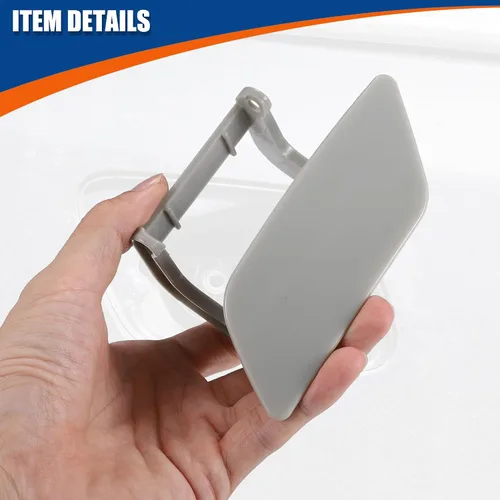 Miniatura 4 de uxcell 1 Uds. Cubierta de boquilla de pulverización para lavadora de faros delanteros izquierdos No.A1648600908 para Mercedes ML Clase W164 ML350