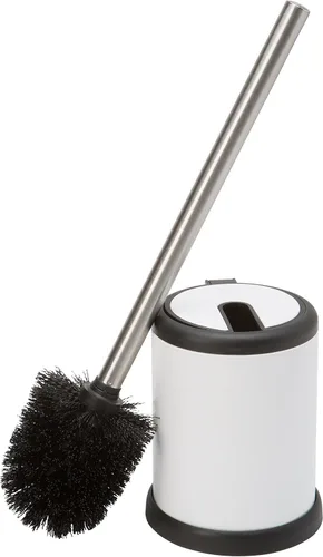 Miniatura 12 de Bath Bliss - Cepillo y soporte para inodoro Tapa de cierre automático Cabezal de 360 grados Limpieza del baño Tamaño compacto