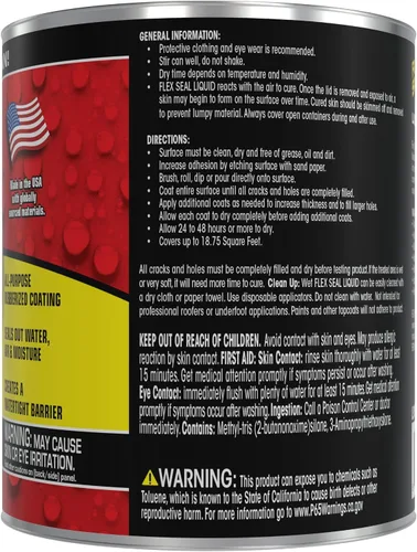 Miniatura 2 de Líquido de sellado Flex Seal grande, 16 oz, negro, LFSBLKR16
