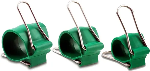 Miniatura 9 de Clips reutilizables para jardín y cables – Soportes de abrazadera para interiores y exteriores para plantas, cables, cables, tiras de luces