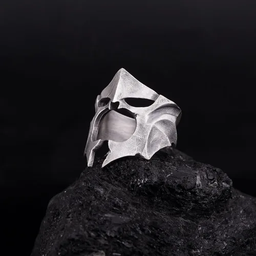 Miniatura 2 de Anillo Bruja Rey De Angmar, El Señor Nazgul Anillo De Plata, Anillo De Plata Sauron Commander, Anillo De Plata Señor De Los Espectros Del Anillo De