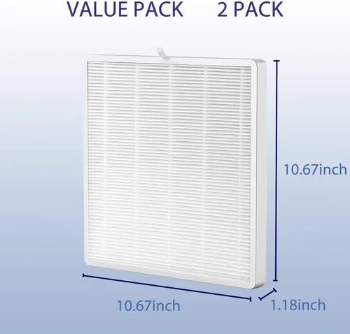 Miniatura 2 de Ontheone E-300L - Filtro de repuesto True HEPA compatible con MOOKA y MOOKA FAMILY E-300L Purificador de aire para habitaciones grandes, filtro HEPA