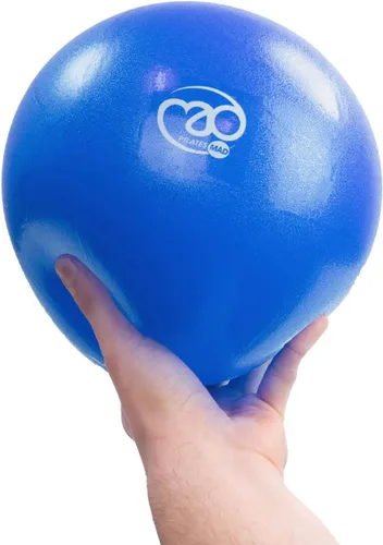 Fitness Mad Pelota de estabilidad Exer-Soft - Mini pelota de gimnasio de pilates suave para yoga, entrenamiento de núcleo y terapia física - 3