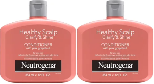 Miniatura 13 de Neutrogena Acondicionador Exfoliante para Cuero Cabelludo Saludable Clarify & Shine para Cabello Graso y Cuero Cabelludo, Acondicionador