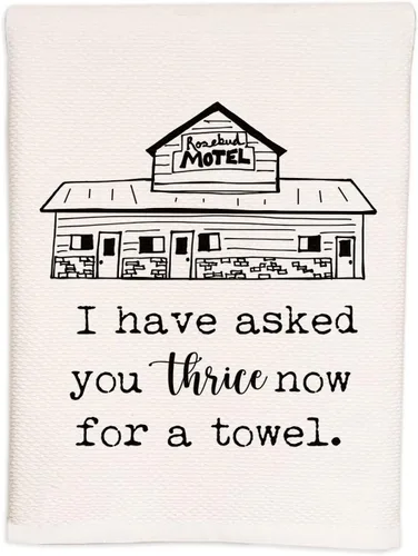 Miniatura 7 de Moonlight Makers Soft Cotton Waffle Design Hand Towel, Bathroom/Kitchen Farmhouse Decor, Cute Gift, BOHO, Stocking Stuffer (Fold in the Cheese)