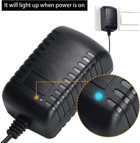 Miniatura 5 de Convertidor de CA a CC de 12 V 24 W, enchufe para encendedor de cigarrillos de automóvil, 100-240V a 12V 2A AC/DC adaptador de alimentación