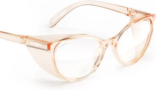 Miniatura 10 de Stoggles Gafas de Seguridad Cat Eye con Certificación Z87.1, Bloqueo de Luz Azul, Lente de Bloqueo UV, Protección Superior y Lateral, Antivaho