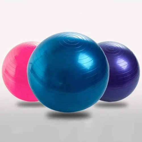 MDybf Pelota de fitness, pelota de yoga, pilates, ejercicio, pelota de fitness con bomba de aire, para el hogar, oficina, fitness, equilibrio,