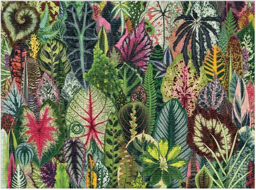 Miniatura 3 de Galison, Puzzle Planta de interior Selva 1000 Pieza
