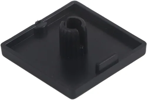 Miniatura 7 de ViaGasaFamido 50 piezas de tapa de extremo de perfil de aluminio negro para 2020 3030 4040 perfiles industriales duraderos de plástico accesorios