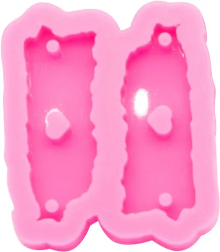 Miniatura 6 de Moldes de resina de silicona con forma de mapa de Puerto Rico, hechos a mano, moldes de silicona epoxi hechos a mano, aretes de moda, pulsera