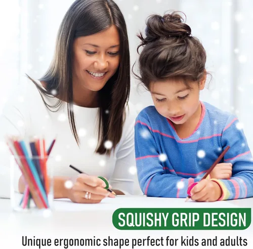 Miniatura 6 de The Pencil Grip Agarres para Lápices, El Agarre Cruzado, Ayuda de Escritura Ergonómica Metálica Para Diestros y Zurdos, Agarres de Lápices Metálico.