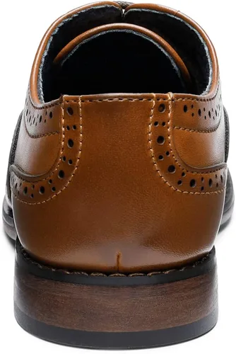 Miniatura 3 de Bruno Marc Boy's Prince-K2 Classic Oxfords Wingtip Dress Shoes