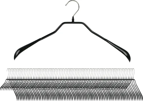 Miniatura 9 de Mawa by Reston Lloyd BodyForm Series - Percha antideslizante que ahorra espacio para chaquetas, trajes y abrigos, 16-1/2 pulgadas, estilo 42/L, Plata