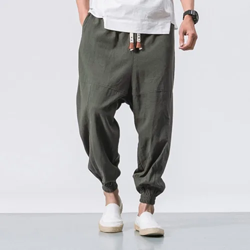 Miniatura 16 de Pantalones deportivos para hombre, pantalones de otoño e invierno y sólidos para hombres y hombres, cómodos con múltiples bolsillos