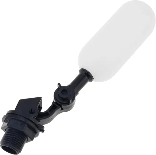 Miniatura 8 de Válvula de flotador, 2 unidades de 1/2 pulgada de control de nivel de agua de brazo ajustable válvula de agua de llenado automático para ganado