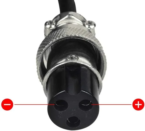 Miniatura 3 de ABLEGRID Adaptador de CA de 24V 2A para Razor Trikke E2, iMod Electric Scooter Fuente de alimentación