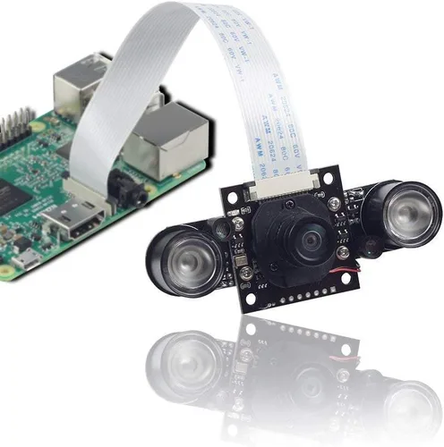 Miniatura 7 de Arducam Visión diurna y nocturna para cámara Raspberry Pi, conmutación automática de corte IR para todo el día, soporte para todos los modelos, LED
