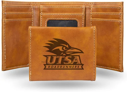 Miniatura 110 de NCAA Rico Industries - Billetera triple grabada con láser, con grabado láser, accesorio para hombre