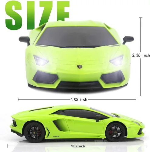 Miniatura 4 de RC Automóvil de control remoto con diseño 1:18 Lamborghini Aventador, eléctrico y deportivo, para carreras, modelo con licencia, para niños y niñas