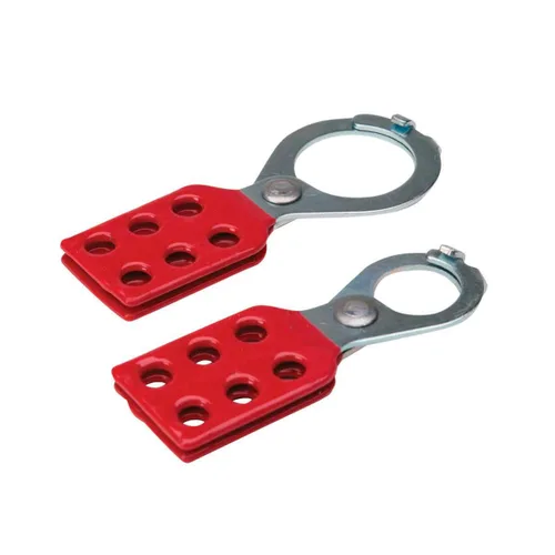 Miniatura 5 de Brady cerrojo de bloqueo de acero con anillos, Rojo, 1