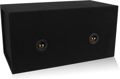 Miniatura 3 de BELVA MDFD12 Dual 12 pulgadas coche subwoofer caja sellada 3/4 pulgadas MDF prealineado Polyfil