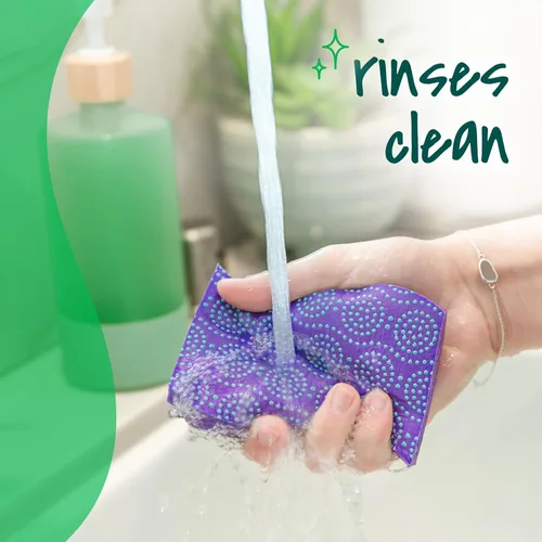 Miniatura 6 de Scotch-Brite - Esponjas resistentes a los olores sin rayar para restregar, esponjas de cocina aptas para lavavajillas que resisten los olores