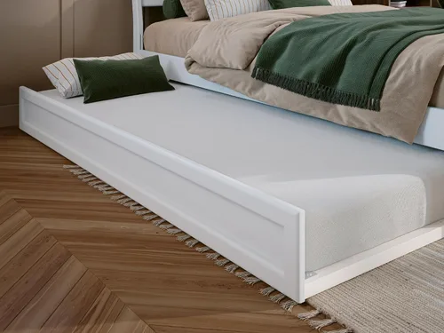 Miniatura 12 de AFI, Mid-Century Modern Trundle Bed, Twin, Black
