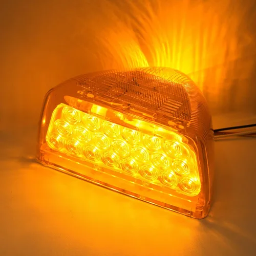 Miniatura 7 de 2 piezas para luces intermitentes de faro ámbar LED Peterbilt, luces de circulación selladas de 31 LED, reemplazo para luces intermitentes de faro