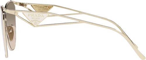 Miniatura 3 de Prada PR 50ZS - Gafas de sol ZVN3D0 PALE GOLD con MARRÓN GRIS GRADIENTE 2.323 in, Oro pálido