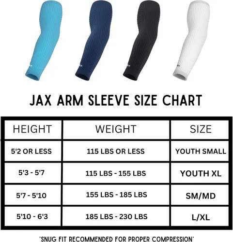 Miniatura 4 de Jax Baseball Arm Sleeves - Youth and Adult