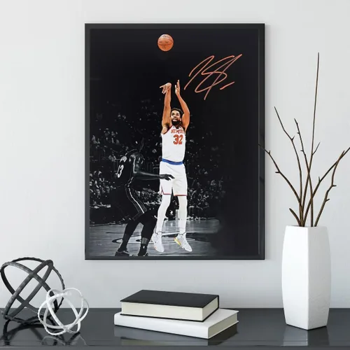 Miniatura 21 de Póster firmado de la superestrella de baloncesto Victor Wembanyama para niños, para la habitación de los fanáticos, decoración de pared, pósteres