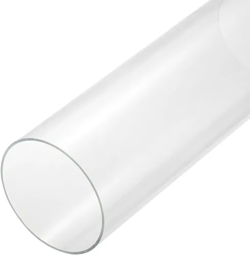 Miniatura 10 de MECCANIXITY Tubo de acrílico transparente rígido redondo 214mm(8.4") DI 220mm(8.7") DE 14" para lámparas y linternas, sistema de refrigeración por