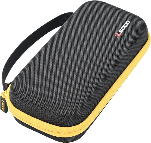 Miniatura 3 de RLSOCO Estuche rígido para medidor de abrazadera Fluke 362 True-rms AC DC Diseño compacto con cremallera YKK y protección contra arañazos