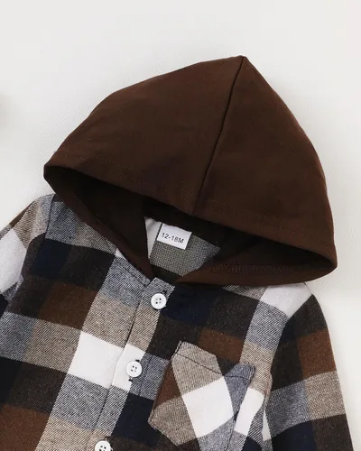 Miniatura 42 de Renotemy Ropa de bebé para niño, trajes de mezclilla, sudadera con capucha para bebés, pantalones de mezclilla, ropa para niños pequeños