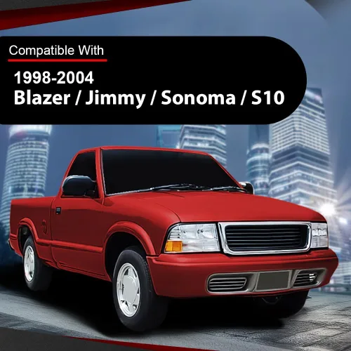 Miniatura 4 de CROSSDESIGN Bisel de Radio del Tablero de Instrumentos Cluster Beige Claro Doble DIN C8 Compatible con Chevy Blazer S10 GMC Jimmy Sonoma 1998-2004