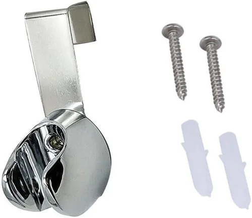Miniatura 3 de HOMEDEC Soporte para rociador de bidé, accesorio de baño, soporte colgante para varita de ducha de mano, rociador de pañales (1 unidad)