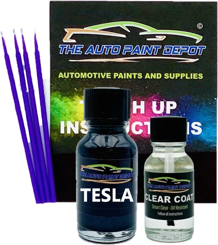 Auto Paint Depot Pacific Blue Metálico PMMB Pintura para retocar para Tesla todos los modelos (todos los años), Azul