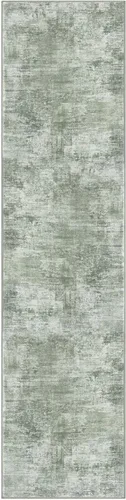 Miniatura 512 de IOHOUZE Alfombra abstracta lavable de 3 x 12 pies para pasillos, antideslizante para cocina, camino de entrada de lana sintética para interiores
