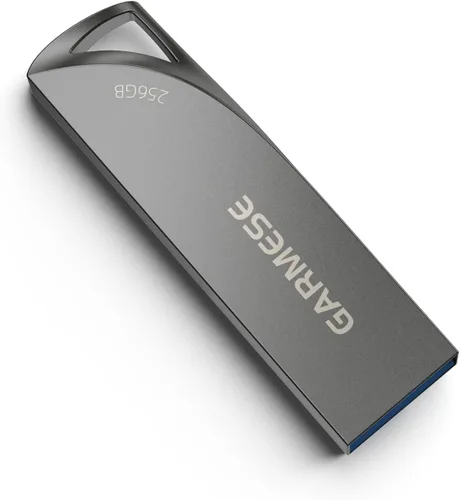 Miniatura 11 de Paquete de 5 unidades flash USB de 8 GB, unidad de pulgar USB 2.0 impermeable de metal, memoria delgada y duradera con llavero para PC, laptop