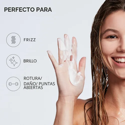 Miniatura 5 de OUAI Acondicionador Medium – Acondicionador hidratante para el cabello con aceite de coco, aceite de babasú y queratina – Fortalece, repara y añade