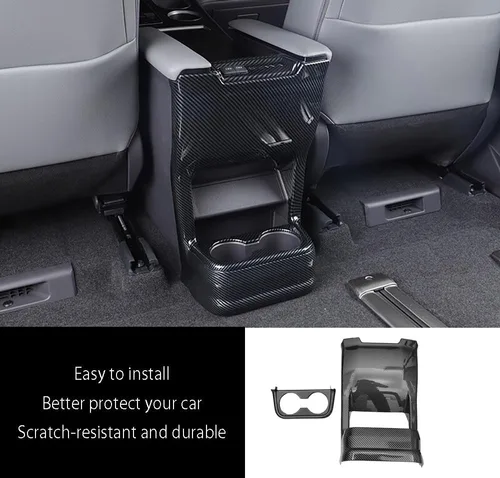 Miniatura 3 de Accesorios de automóvil compatibles con Toyota Sienna 2021 2022 2023 2024 Panel de salida de ventilación de aire trasero interior cubierta