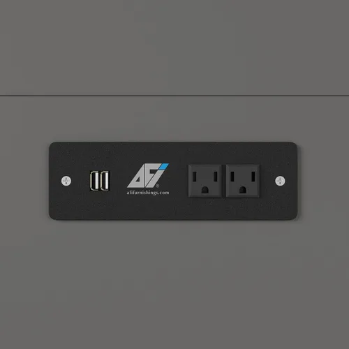 Miniatura 17 de AFI, Southampton Murphy - Cómoda de cama individual XL con colchón de 6 pulgadas, cajón de almacenamiento y cargador USB integrado, color gris
