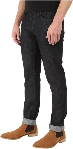 Miniatura 2 de UB401 - Jean ajustado índigo Selvedge para hombre