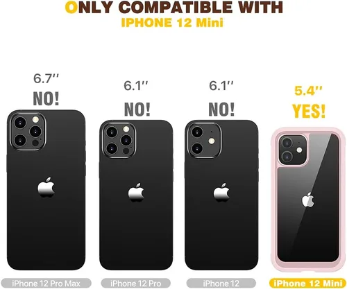 Miniatura 481 de Diaclara Funda diseñada para iPhone 16, mejorada [protección completa de la cámara], carcasa resistente de cuerpo completo con protector de pantalla